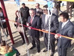 21. Yy Anaokulu'na Oyun Parkı Yapıldı