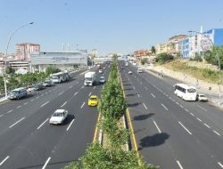 Başkent'in Ana Arterleri Asfaltla Kaplandı