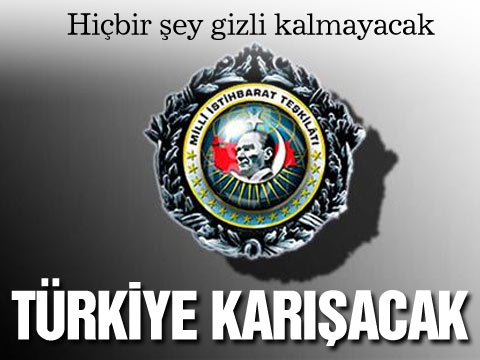 Hiçbirşey gizli kalmayacak!..