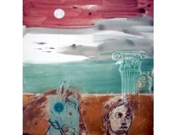 Akrilik Sergisi Sanatseverlerin Beğenisine Sunuldu