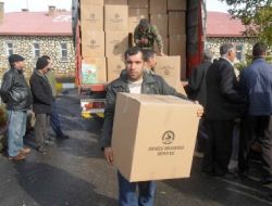 Denizli'nin 3.Yardım Tır'ı Van'a Ulaştı