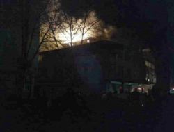 İnegölde Mobilya İmalathanesi Yandı