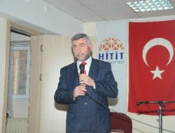 Hitit Üniversitesi'nde 'Aşure Ve Kerbela' Konulu Konferans