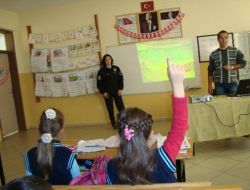 Alaplı'da İlköğretim Öğrencilerine Trafik Eğitimi Verildi