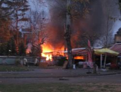 Tophane'de Nargile Kafe Yangını