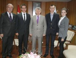 İl Öğrenci Meclisi Başkanı'ndan Gülsar’a Ziyaret