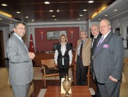 Aso Başkanı Özdebir, Başkan Tiryaki’yi Ziyaret Etti