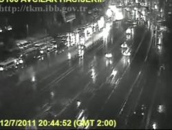 Metrobüs Kazası Mobese Kamerasında