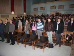 Üniversite Öğrencileri Terör Konusunda Bilgilendirildi