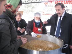Palandöken Belediyesi'nden Aşure İkramı