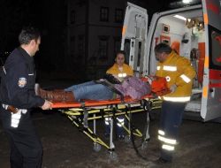 Görevden Dönen Polisler Kaza Yaptı