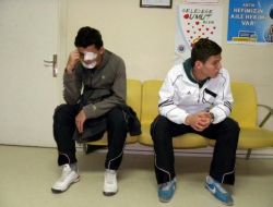 Konuk Takımın Otobüsü Taşlandı