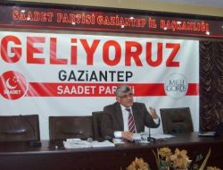 Saadet Partisi Gaziantep Teşkilatı Eğitimden Geçti