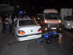 İzmir'de Trafik Kazası; 2 Yaralı