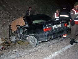 Kütahya'da Trafik Kazası: 1 Ölü
