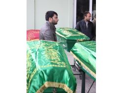 Yangında Hayatını Kaybeden Aile Üyelerinin Cenazesi Toprağa Verildi
