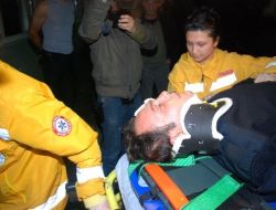 Şüphelileri Kovalayan Polis Ekibi Kaza Geçirdi