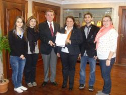 Tegv’den Murzioğlu’na Teşekkür Ziyareti