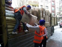 Malatya’dan Van’a Sekizinci Yardım Tır'ı Yola Çıktı