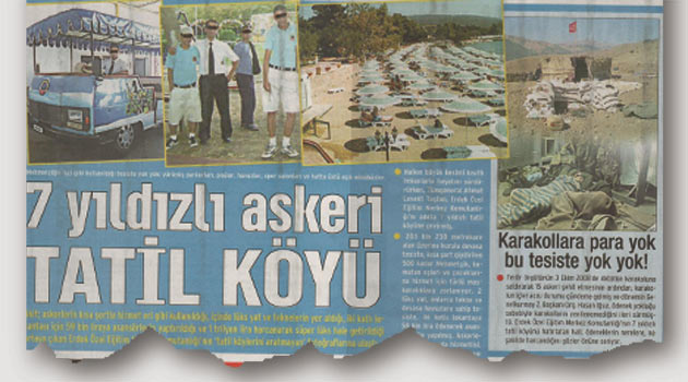 7 Yıldızlı Askeri Tatil Köyü