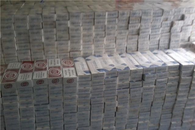 Alanya’da bin 350 paket sahte sigara