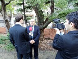 Karatekin Üniversitesi Heyeti Japonya’da Sempozyuma Katıldı