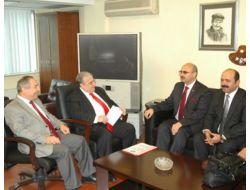 Memur Dernekleri Federasyonu, Dsp'yi Ziyaret Etti