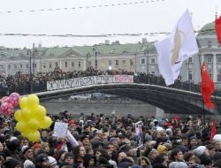 Rusya’da 50 Bin Kişilik Gösteri İçin İzin Çıktı