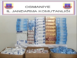 Jandarmadan kaçak sigara operasyonu