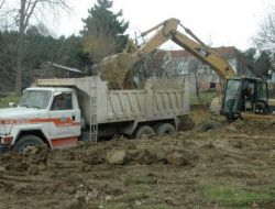 İlkadım İlçesinde Yeni Yol Açma Çalışması