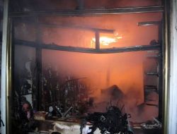 Ereğli Uzun Çarşı'da Yangın Paniği