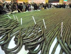 Rus Aşçılar 2,5 Kilometrelik Suşi İle Guinness Rekorlar Kitabı’na Girdi