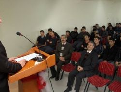 Kolej Öğrencilerine Mevlana'yı Başkan Akkaya Anlattı