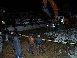 Metrobüs Yolu İnşaat Alanında Kaza