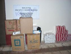 Malatya’da 5 Bin 868 Paket Kaçak Sigara