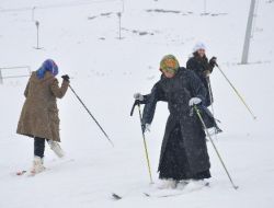 MUŞ’TA KAYAK SEZONU BAŞLADI