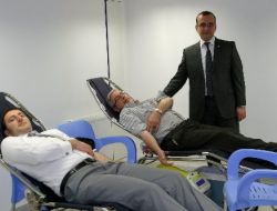 Bankasya Siirt Şubesi Kan Bağışı Yaptı