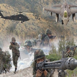 Şiddetli çatışmalar sürüyor..