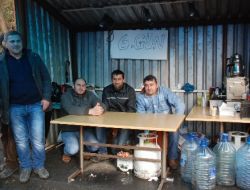 İşverenle Anlaşamayan Kömür İşçilerine Aileleri De Destek Verdi