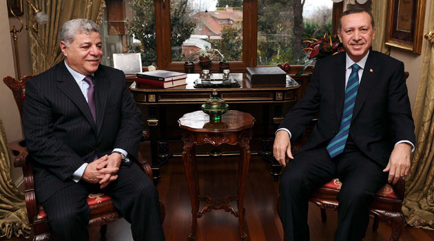 Ürdünlü mevkidaşını konutunda ağırladı