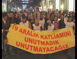 Taksim’de ‘Hayata Dönüş’ Protestosu
