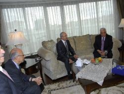 Kılıçdaroğlu, Abbas'la Görüştü!