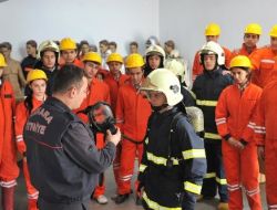 Ankara İtfaiyesi'nden Meslek Liseli Gençlere Eğitim
