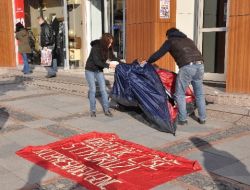 İzinsiz Çadır Kurmak İsteyen 3 Kişi Gözaltına Alındı
