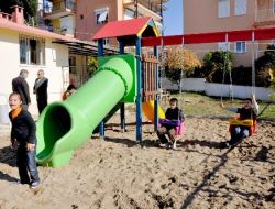 Manavgat Belediyesi Engelli Öğrenciler İçin Çocuk Parkı Yaptı