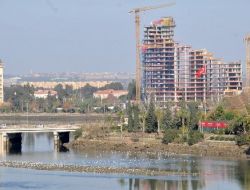 Martılar Nehrin Görüntüsünü Değiştirdi