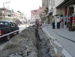 Samandağ’da Elektrik Hatları Yeraltına Alınıyor