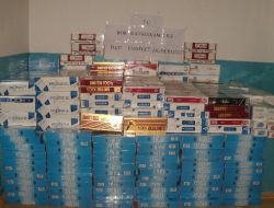 Bor'da 250 Paket Kaçak Sigara