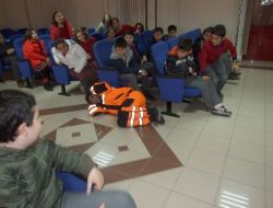 Zafer Koleji Öğrencileri Deprem Eğitimi Aldı