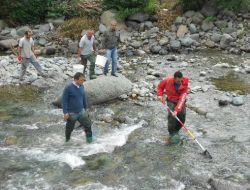 Doğu Karadeniz’de Derelerin Envanteri Çıkarılıyor